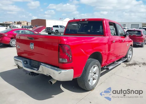 2016 Ram 1500 Big Horn из США, поврежденный, VIN 1C6RR6LT2GS108096